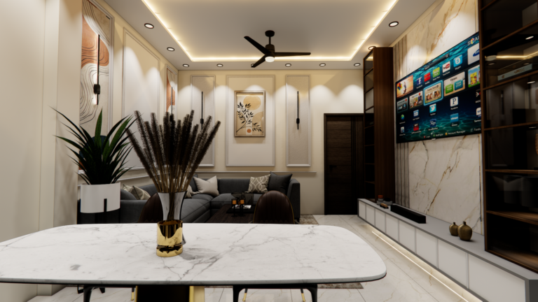 Render, Living room