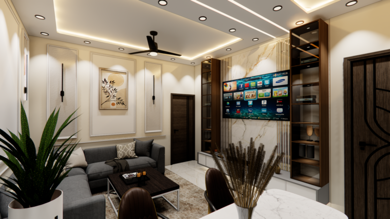 Render, Living room